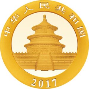 2017 30 Gram Chinese Gold Panda Coin (BU)