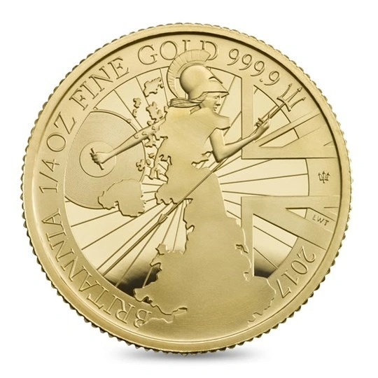 2017 Proof 1/4 oz Gold Britannia Coi