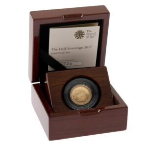 Buy 2017 Proof Gold Half Sovereign Boxed