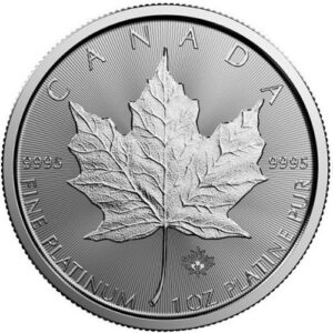 2018 1 oz Canadian Platinum Maple Leaf Coin
