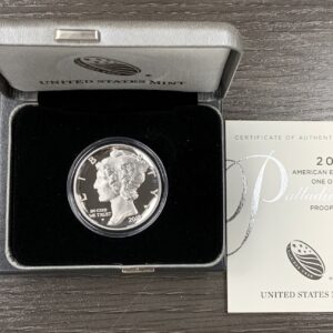 2018-W 1 oz Proof American Palladium Eagle Coin (Box + CoA)