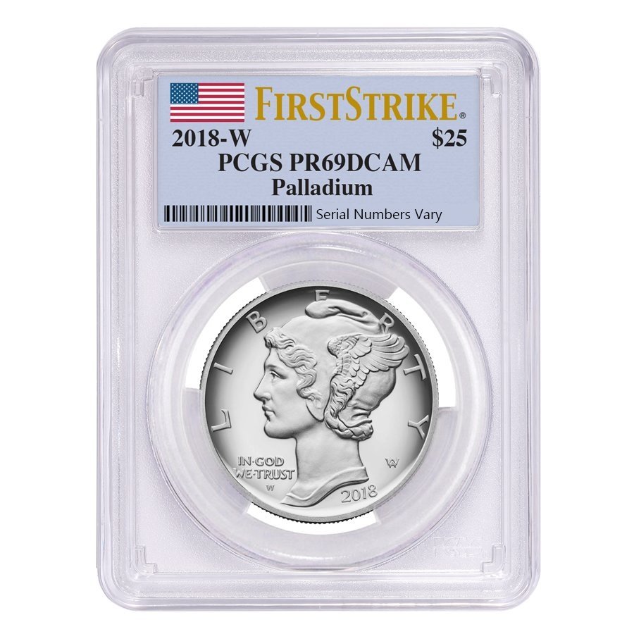 1 oz Proof American Palladium