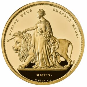 2019 1 kg Great Engravers Una and the Lion Gold Proof Coin