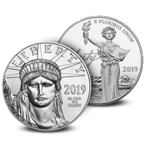 2019 1 oz American Platinum Eagle Coin (BU)