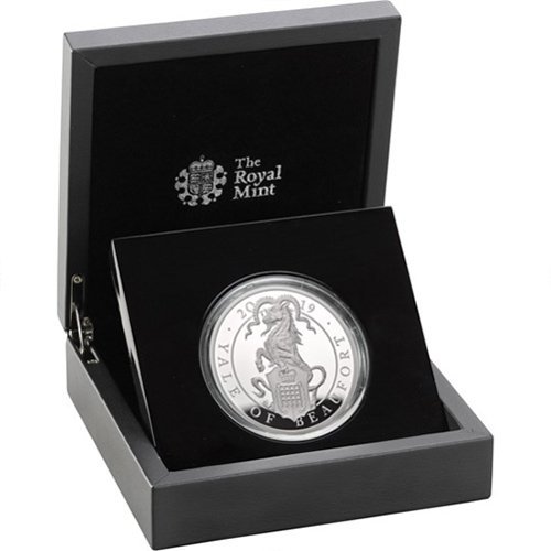 2019 10 oz Proof British Silver Quee