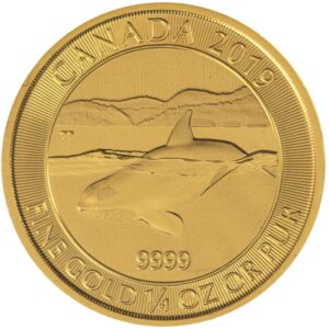 2019 1/4 oz Canadian Orca Gold Coin