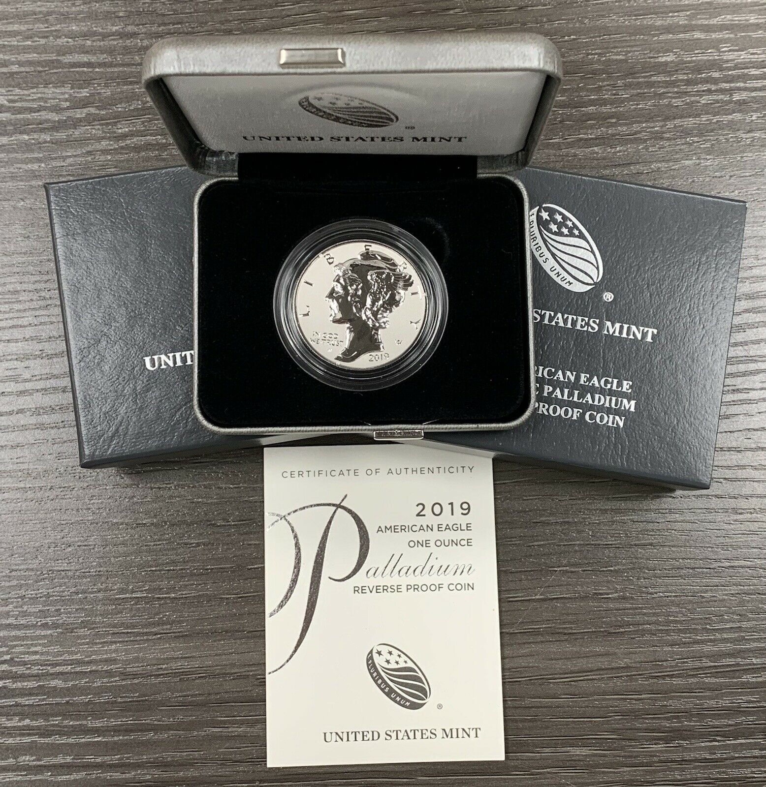 2019-W 1 oz American Palladium Ea