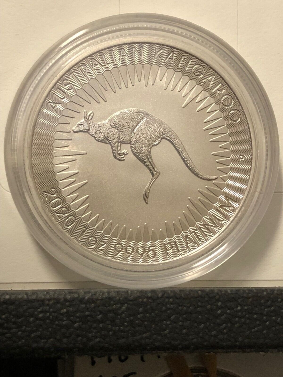 2020 1 oz Australian Platinum Kangar