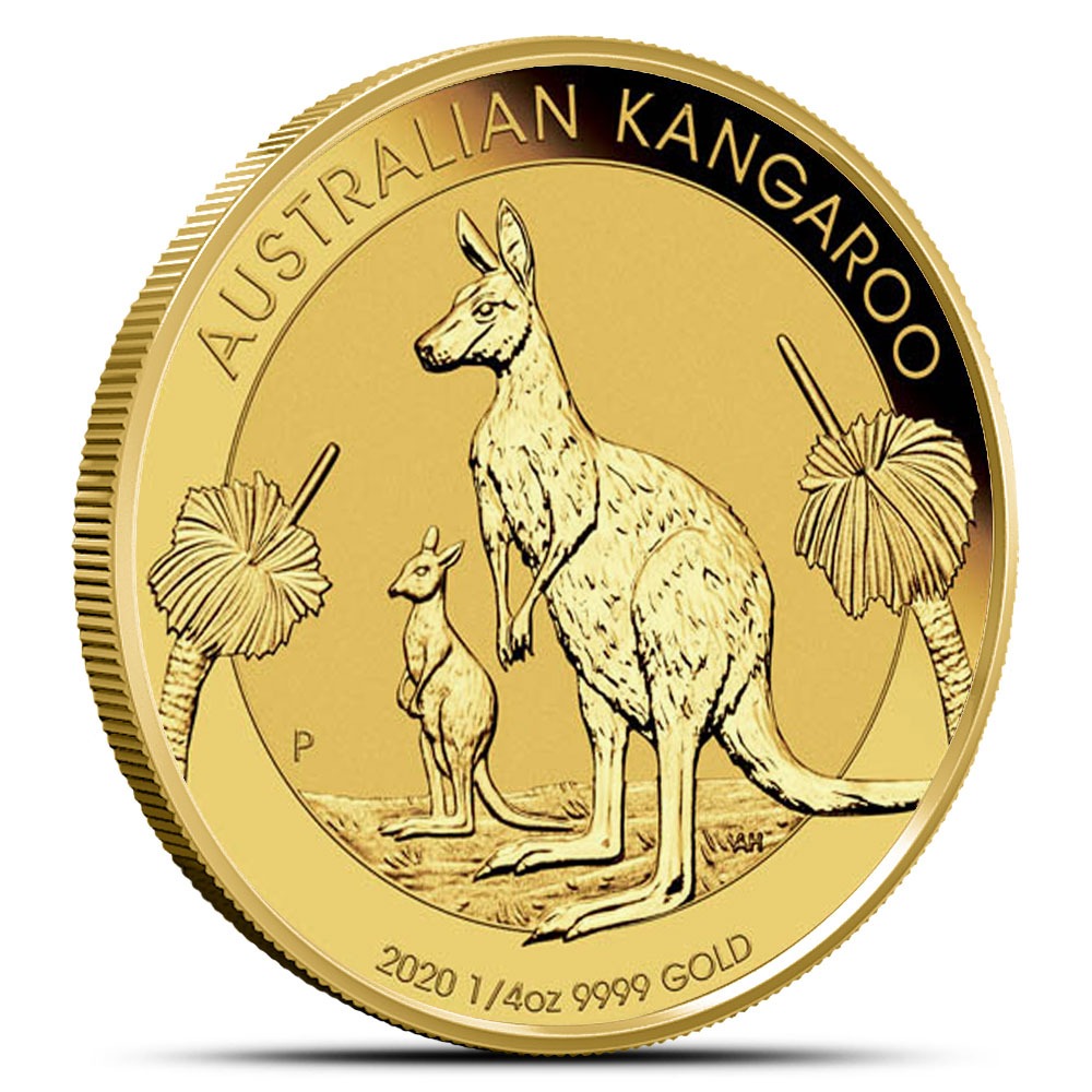 2020 1/4 oz Australian Gold Kangaroo