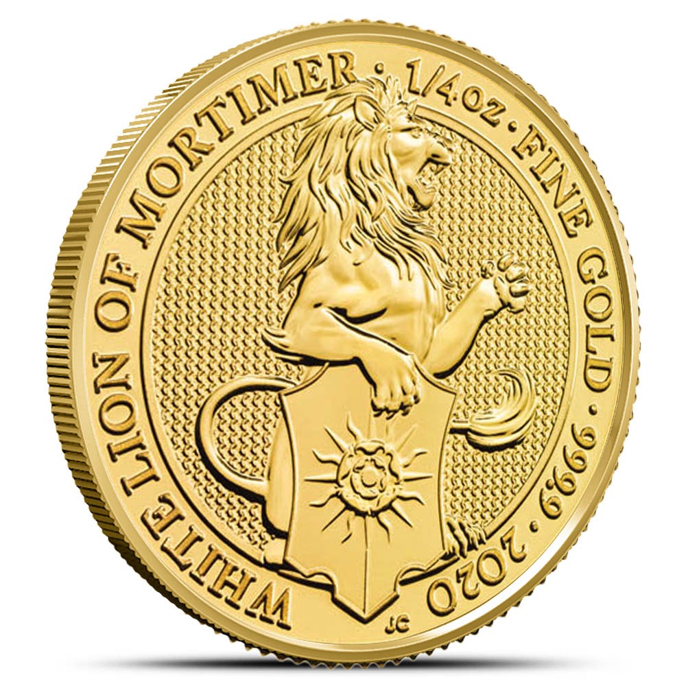 2020 1/4 oz British Gold Queens Beas