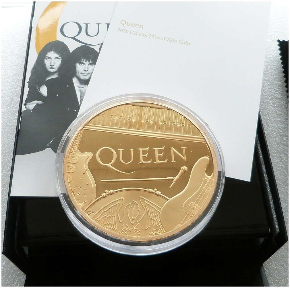 1 kg Music Legends Queen Gold Proof