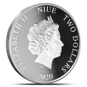 2020 Proof Colorized Niue Silver Justice League 60th Anniversary 7-Coin Set