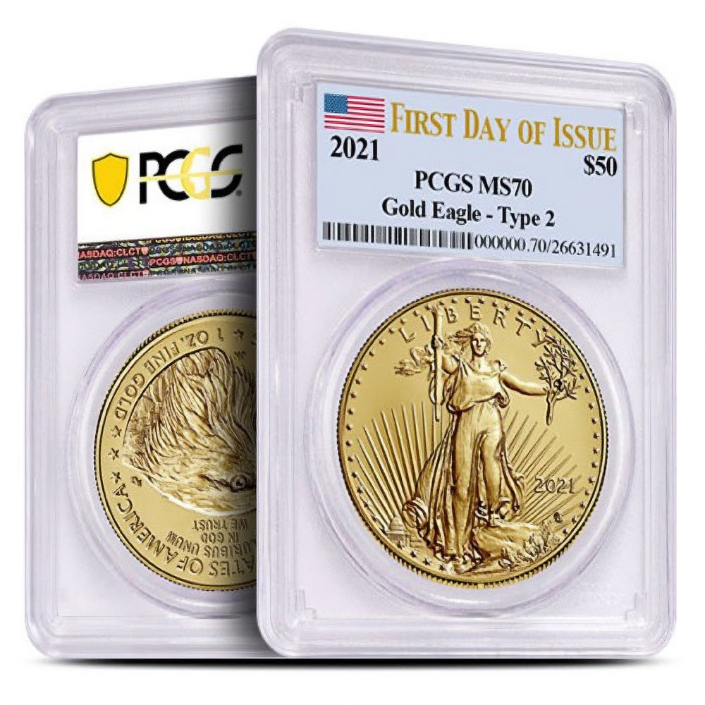 2021 1 oz American Gold Eagle Coin P