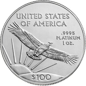 2021 1 oz American Platinum Eagle Coin (BU)