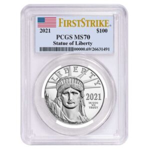 Buy 1 oz American Platinum Eagle Coin PCGS MS70 FS