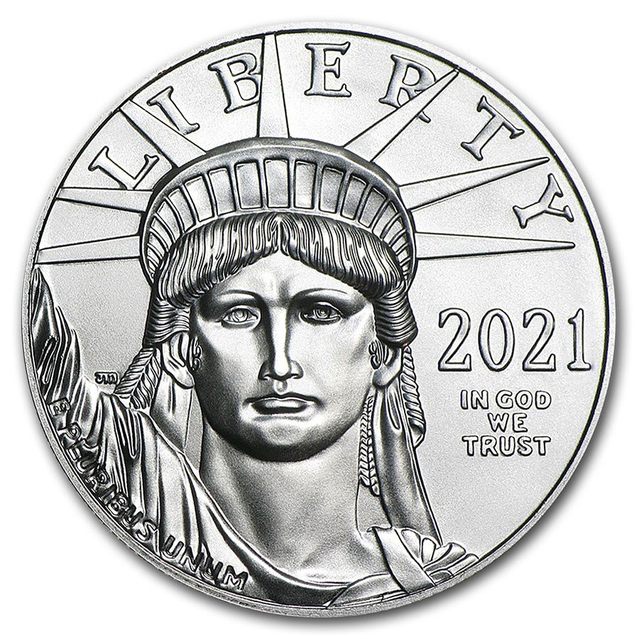 2021 1 oz American Platinum Eagle C