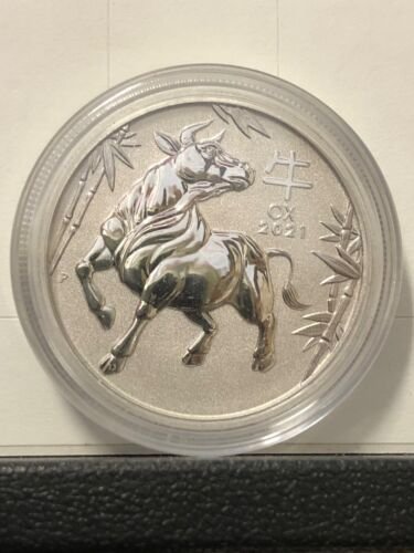 1 oz Australian Platinum Lunar Ox Co