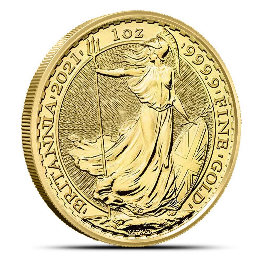 2021 1 oz British Gold Britannia Coi
