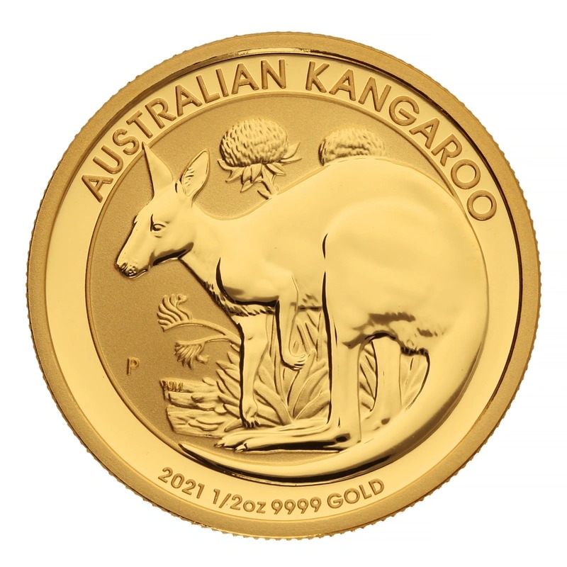 2021 1/2 oz Australian Kangaroo Gold