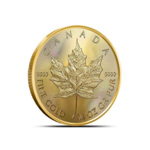 2021 1/4 oz Canadian Gold Maple Leaf Coin (BU)