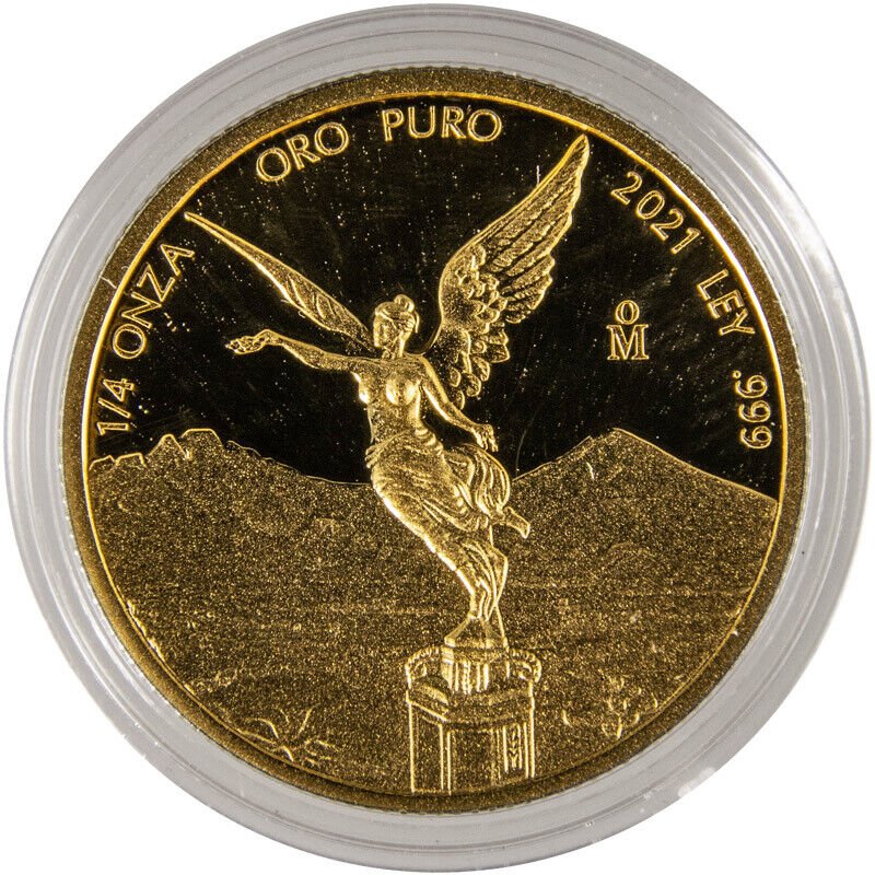 1/4 oz Proof Mexican Gold Libertad