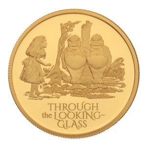 2021 1 oz Through the Looking-Glass Proof Gold Coin Boxed