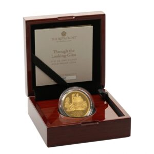 2021 1 oz Through the Looking-Glass Proof Gold Coin Boxed