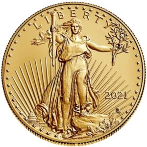 2021 American Eagle 1 oz Gold Coin Type II