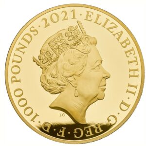 2021 1 kilo Music Legends The Who Gold Proof Coin (Box/Coa)