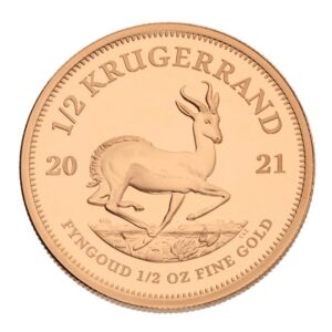 2021 Proof 1/2 oz Krugerrand Gold Coin