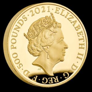 2021 Proof 5 Oz The Who Gold Coin Music Legends Boxed