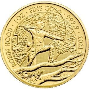 2021 1 oz Robin Hood Gold Coin Myths & Legends