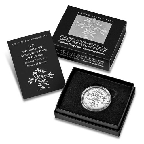 2021-W 1 oz Proof American Platinum