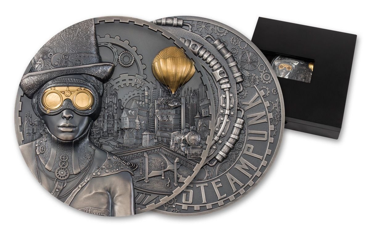 1 Kilo Antique Cook Islands Silver