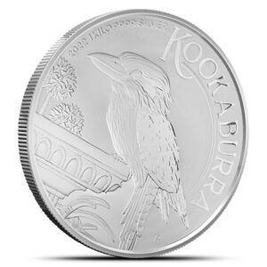 2022 1 Kilo Australian Silver Kookaburra Coin (BU)