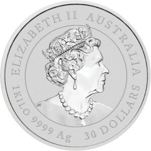 2022 1 Kilo Australian Silver Lunar Tiger Coin (BU)