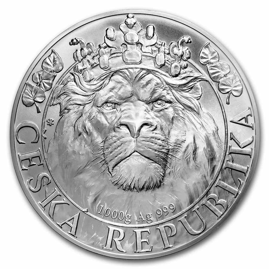 2022 1 Kilo Niue Czech Lion Silver