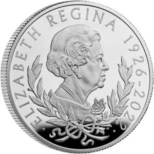 2022 1 Kilo Proof British Silver Her Majesty Queen Elizabeth II Coin