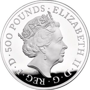 2022 1 Kilo Proof British Silver Tudor Beasts Seymour Panther Coin (Box + CoA)