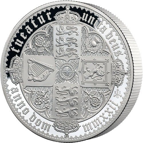 2022 1 Kilo Proof St. Helena Silver