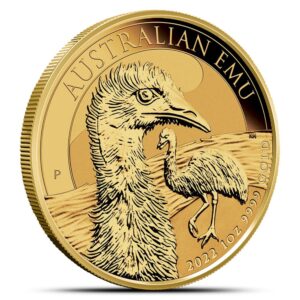 2022 1 oz Australian Gold Emu Coin (BU)