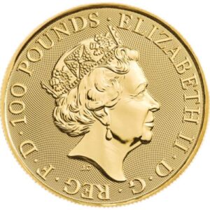 2022 1 oz British Maid Marian Gold Coin (BU)