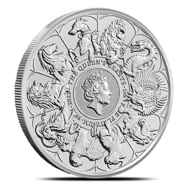1 oz British Platinum Queens Beast C