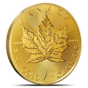 2022 1 oz Canadian Gold Maple Leaf Coin (BU)