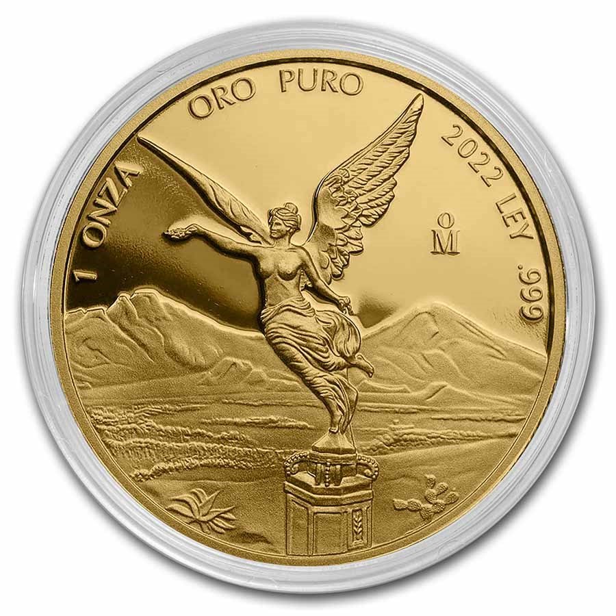 2022 1 oz Proof Mexican Gold Liberta