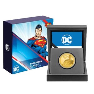 2022 1 oz Proof Niue Gold Classic Superhero Superman Coin