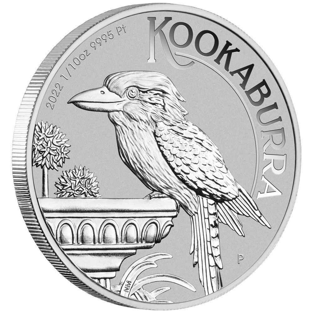 1/10 oz Australian Platinum Kookabu
