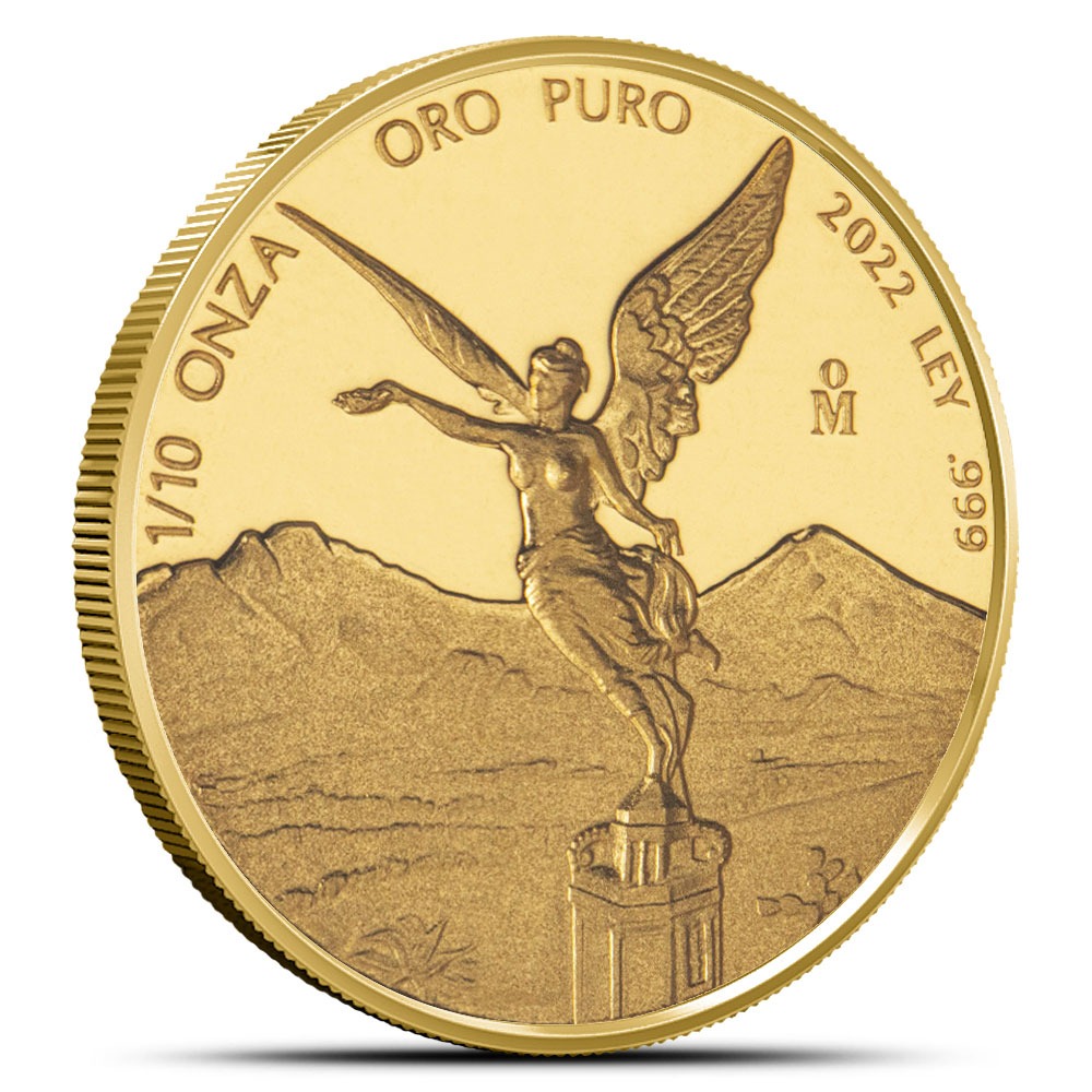 2022 1/10 oz Proof Mexican Gold