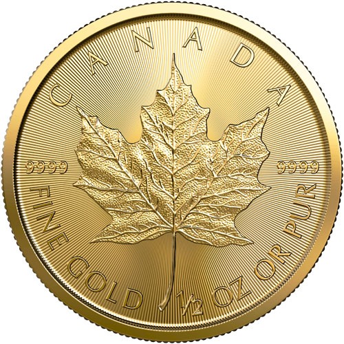 2022 1/2 oz Canadian Gold Maple Leaf