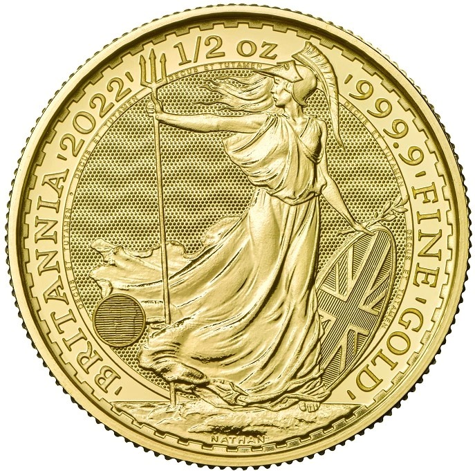Buy 2022 1/2 oz Gold Britannia Coin